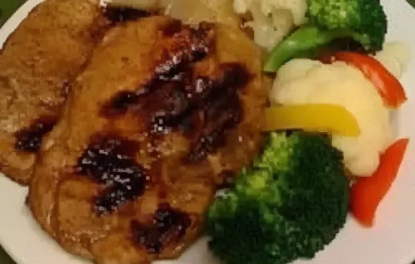 Delicious and tender honey glazed pork fillets recipe