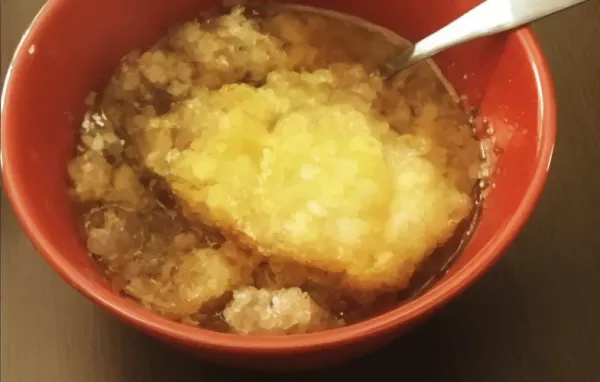 Delicious and Warm French Onion Soup with Celeriac