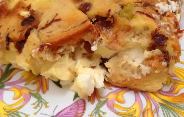 Delicious Apple Raisin French Toast Strata