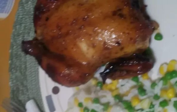 Delicious Asian-inspired glazed Cornish hens recipe