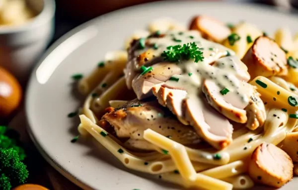 Delicious Baked Chicken Alfredo Recipe