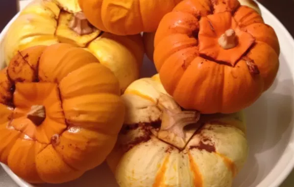 Delicious Baked Miniature Pumpkins