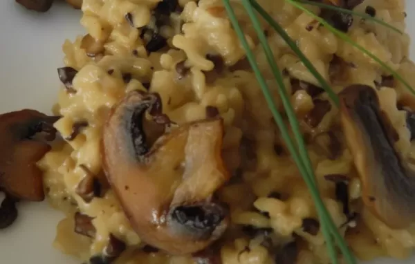 Delicious Baked Mushroom Risotto Recipe