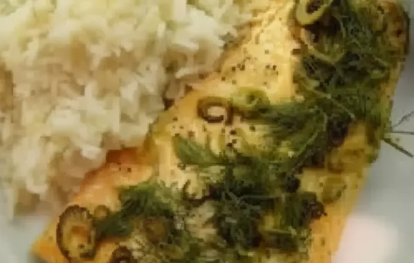 Delicious Baked Orange Salmon with Fennel Recipe