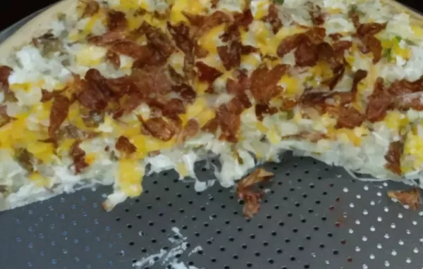 Delicious Baked Potato Pizza Recipe