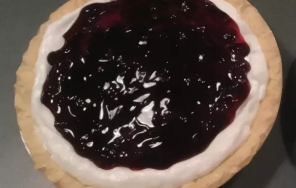 Delicious Banana Blueberry Pie Recipe