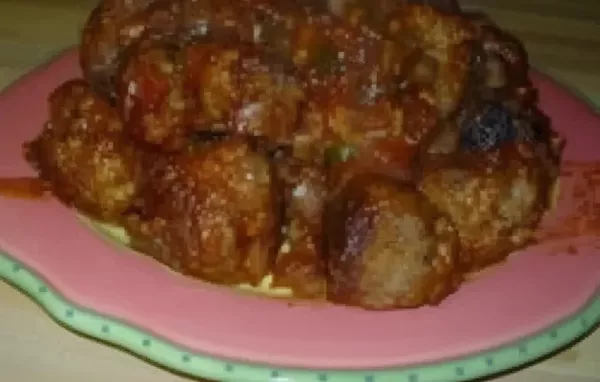 Delicious BBQ Cola Meatballs Recipe