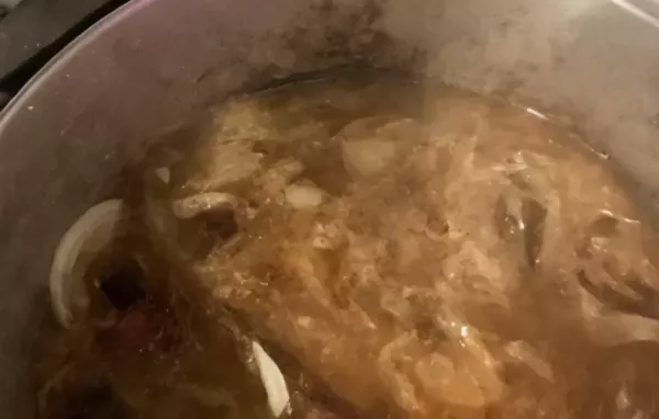 Delicious Beef Short Rib French Onion Soup Recipe