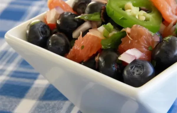 Delicious Blueberry Grapefruit Salsa Recipe