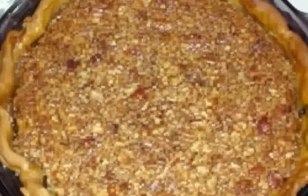 Delicious Brandy Pecan Pie Recipe