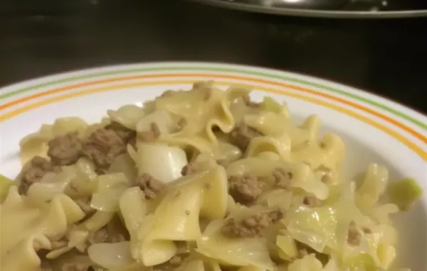 Delicious Cabbage and Hamburger Casserole Recipe