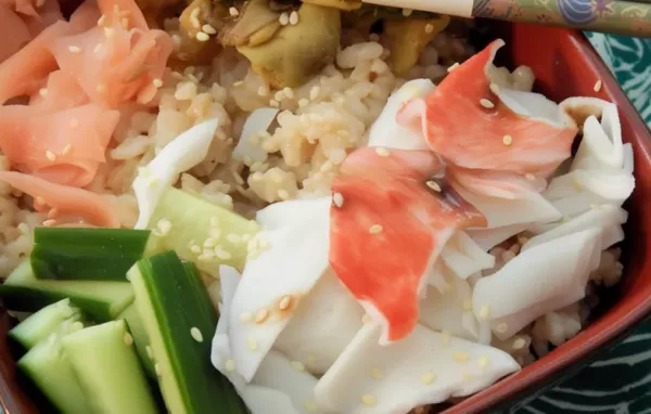 Delicious California Roll Sushi Salad Recipe