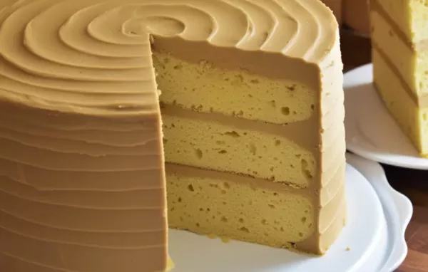 Delicious Caramel Cake Recipe