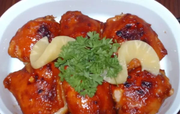 Delicious Caribbean-Canadian Glazed Chicken Recipe