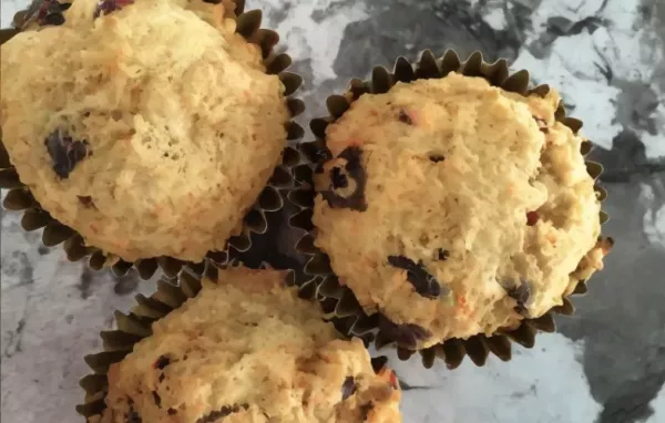 Delicious Carrot and Cranberry Muffins Recipe