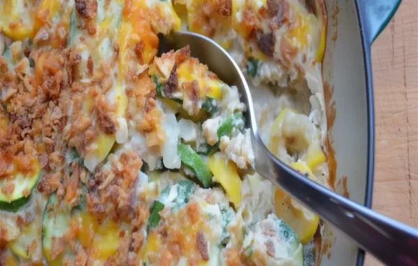 Delicious Cheesy Squash Casserole Recipe