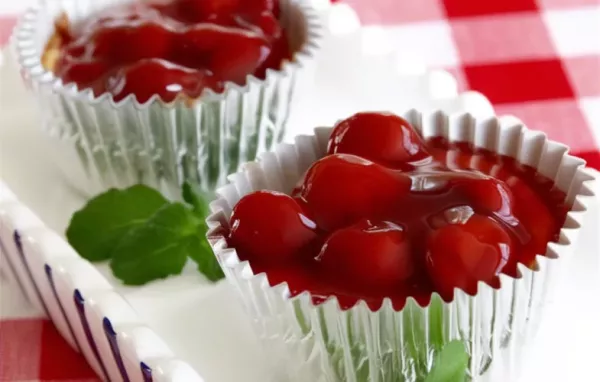 Delicious Cherry Cheesecake Cupcakes Recipe