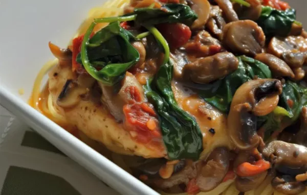 Delicious Chicken Marsala Florentine Recipe