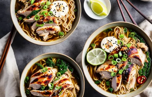 Delicious Chicken Ramen Bowl Recipe