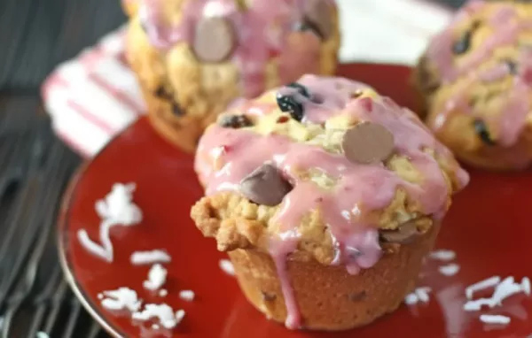 Delicious Chocolate Cherry Coconut Scuffins Recipe