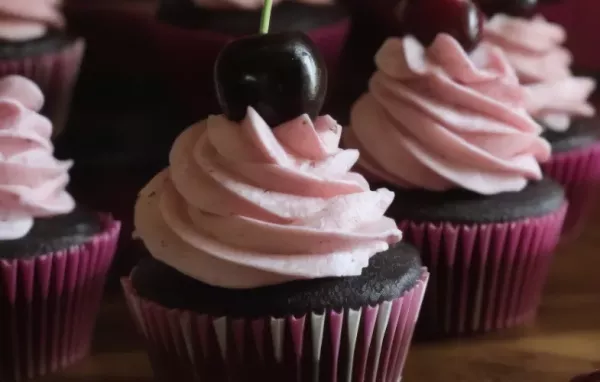 Delicious Chocolate Cherry Cupcakes Recipe