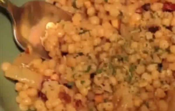 Delicious Cinnamon Israeli Couscous Recipe