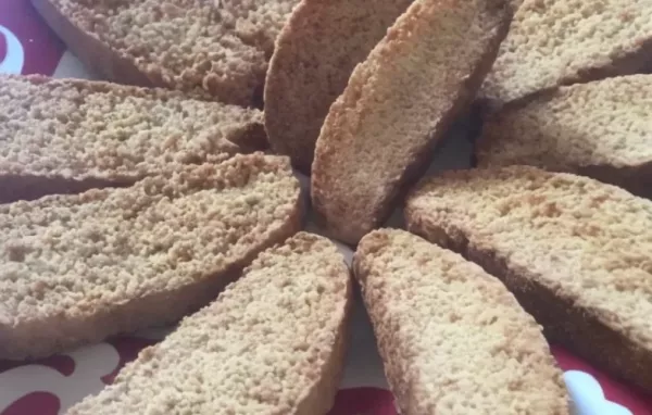 Delicious Coconut Walnut Biscotti Recipe