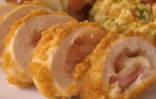 Delicious Cordon Bleu Chicken Rolls Recipe