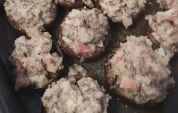 Delicious Crab Stuffed Mushrooms Recipe