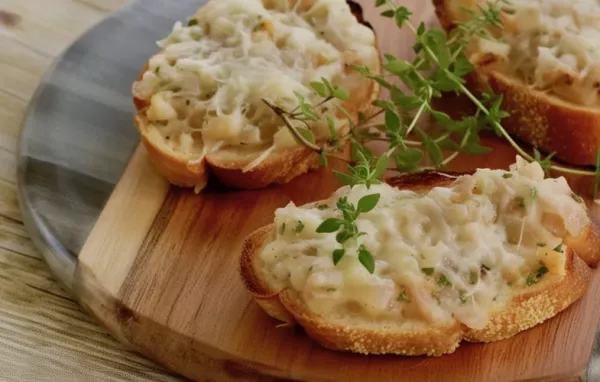 Delicious Crostini with a Sweet and Savory Twist