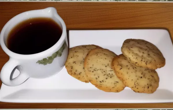 Delicious Earl Grey Tea Cookies