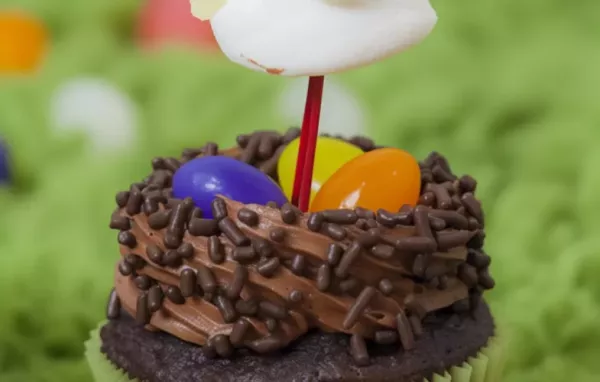 Delicious Easter Bird Nest Cupcakes for a Festive Treat