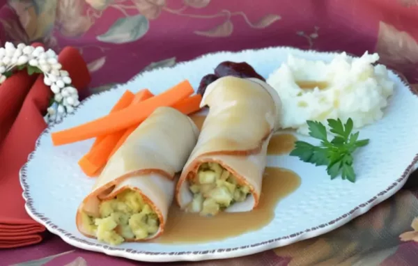 Delicious Easy Turkey Stuffing Roll-Ups Recipe