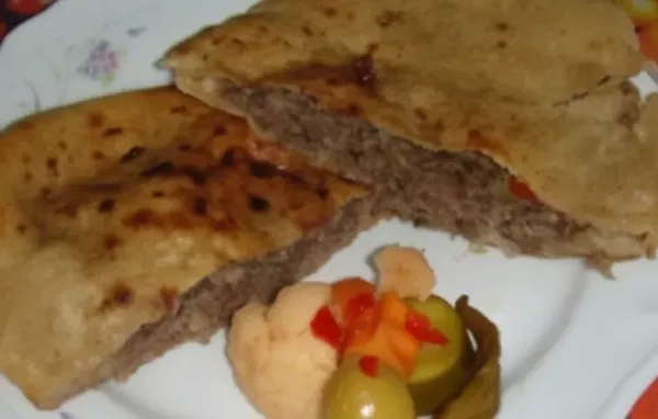 Delicious Egyptian Stuffed Pita Recipe - Hawawshi