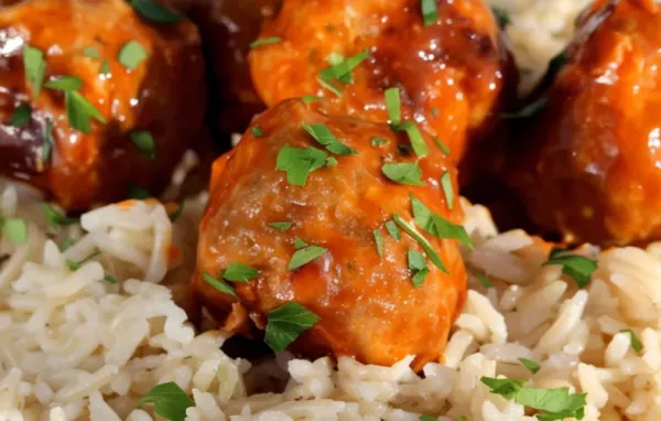 Delicious Feta-Stuffed Cocktail Buffalo Chicken Meatballs Recipe