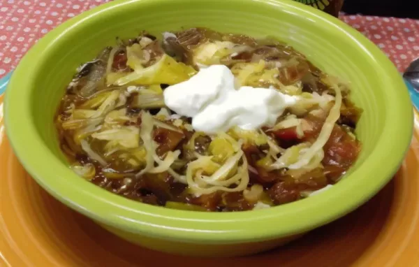 Delicious Fiesta Chili Recipe