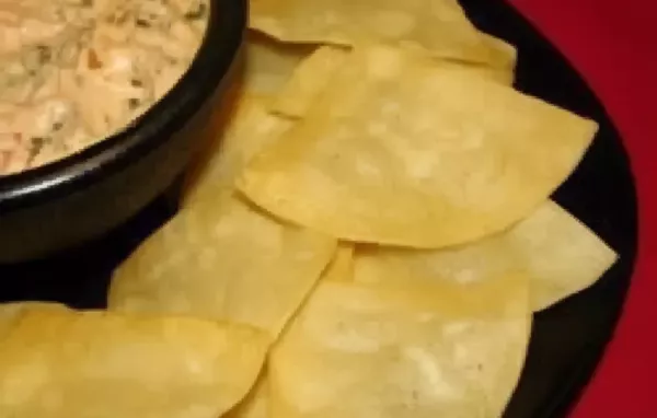 Delicious Fresh Tortilla Triangles for a Quick Snack or Appetizer