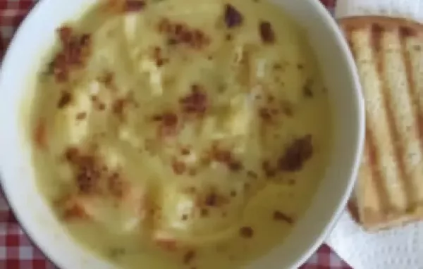 Delicious Garden Cheese Soup