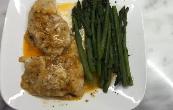 Delicious Garlic Parmesan Orange Roughy Recipe