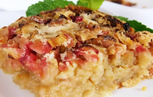 Delicious Gluten-Free Rhubarb Bars for a Sweet Treat