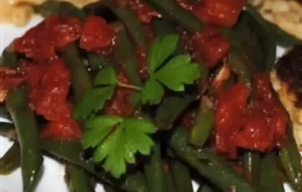 Delicious Green Beans in Tomato Sauce Recipe