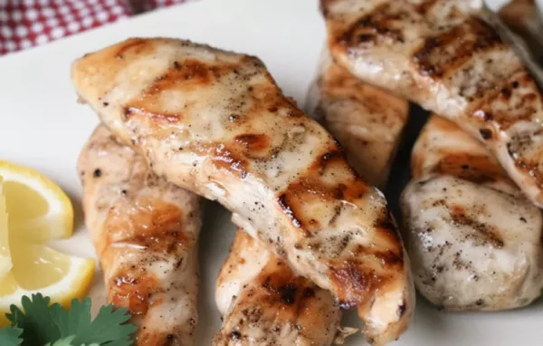 Delicious Grilled Lemon Garlic Chicken Recipe