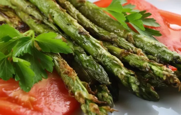 Delicious Grilled Parmesan Asparagus Recipe