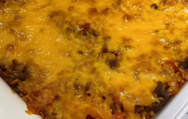 Delicious Ground Beef Taco Bake Recipe