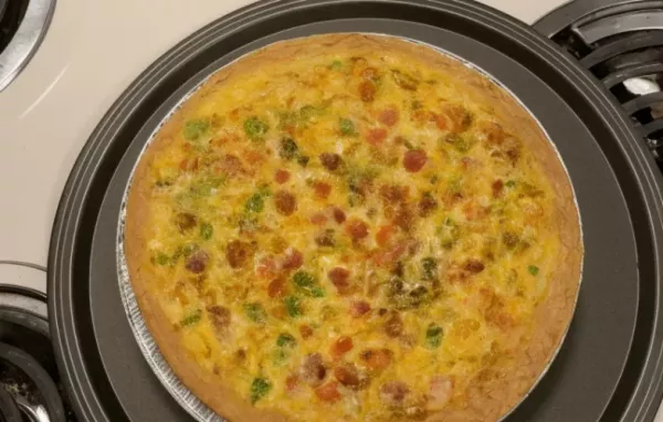 Delicious Ham and Broccoli Quiche