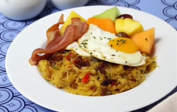 Delicious Hash Browned Spaghetti Squash Recipe