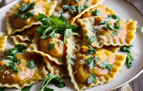 Delicious Homemade Butternut Squash Ravioli Recipe