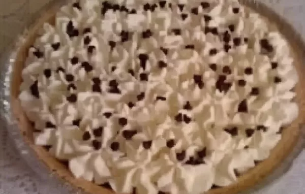 Delicious Homemade Caramel Pie