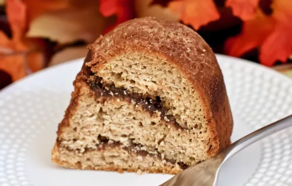 Delicious Homemade Pumpkin Spice Coffee Cake