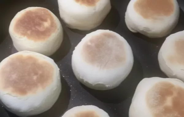 Delicious Homemade Sourdough Amaranth Wheat English Muffins